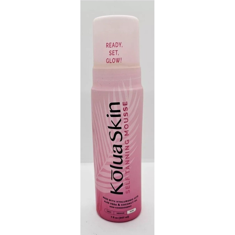 KoluaSkin Self Tanning Mousse MEDIUM Tan Tanner Tanning Cream Lotion Kolua Skin